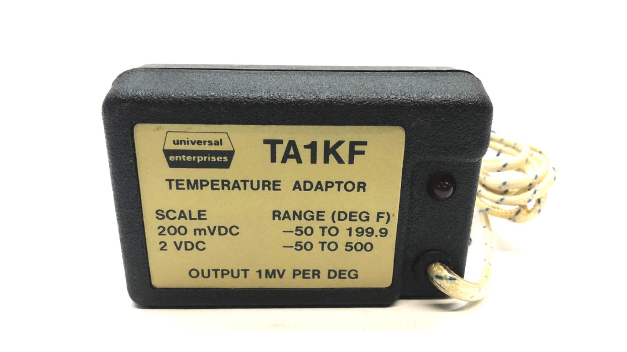 Universal Enterprises Temperature Adapter TA1KF NOS