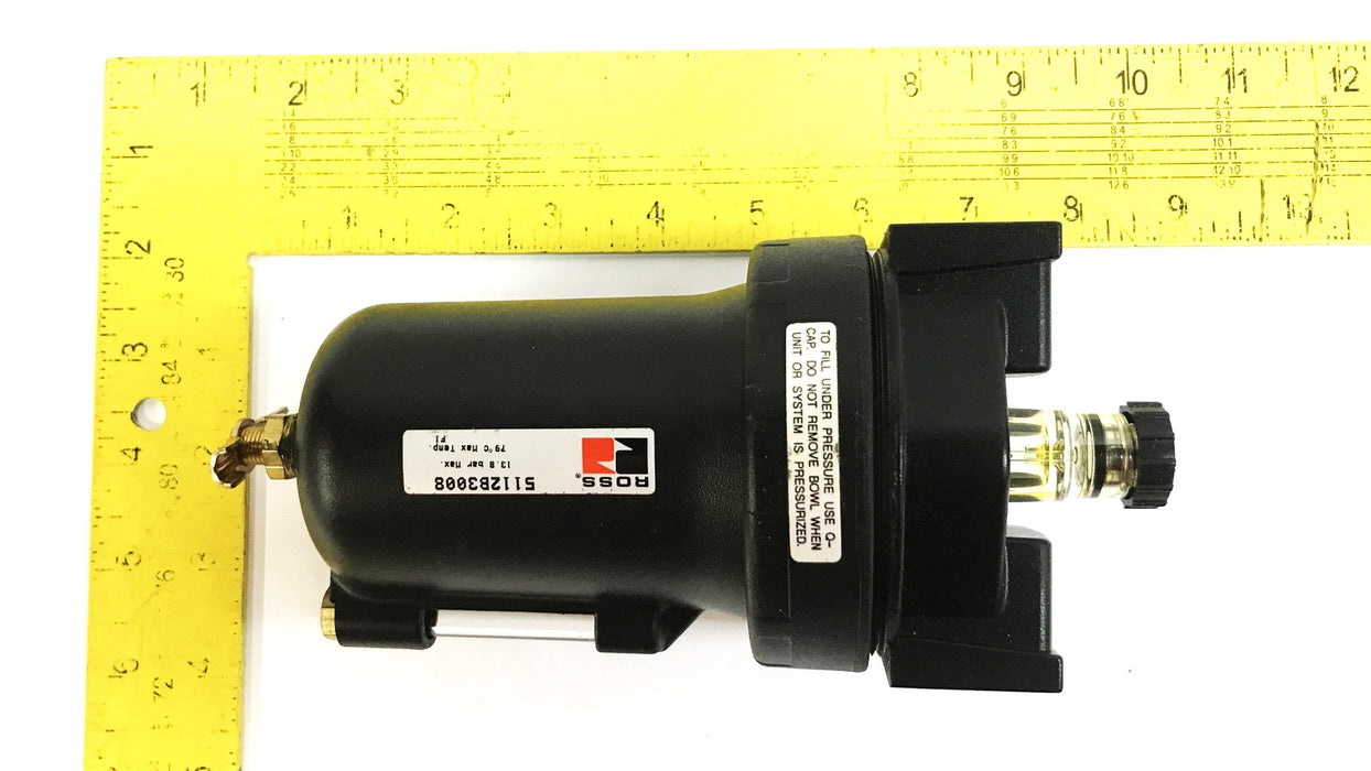 Ross Controls 3/8 inch Lubricator 5111B3008 NOS