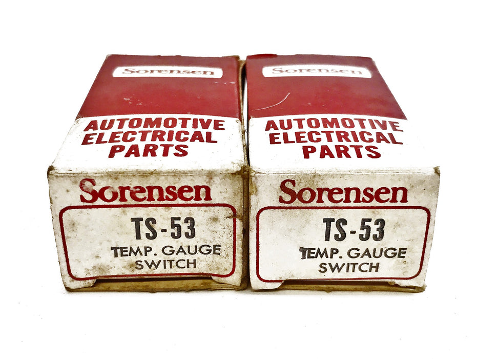 Sorensen Temperature Gauge Switch TS-53 [Lot of 2] NOS