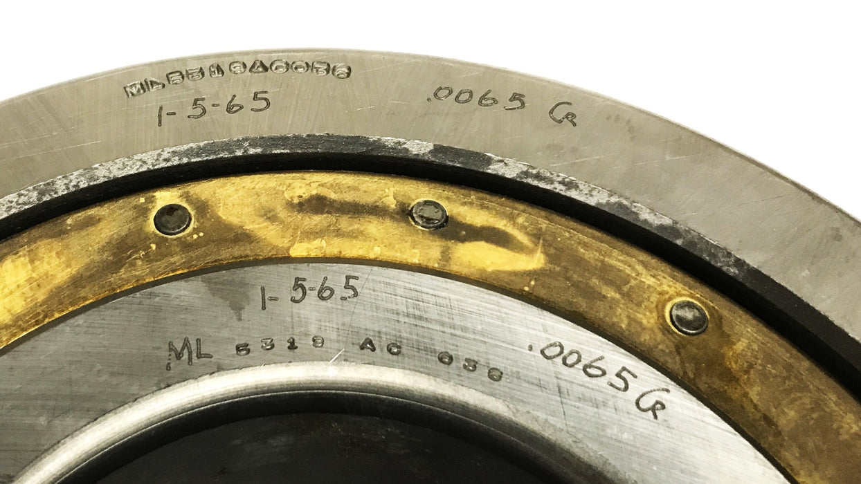 Rollway Spherical Roller Bearing ML5319AC036 NOS