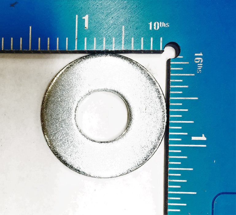 Unbranded 1-1/4" X 5/8" Round Steel Washer (100pcs) NOS