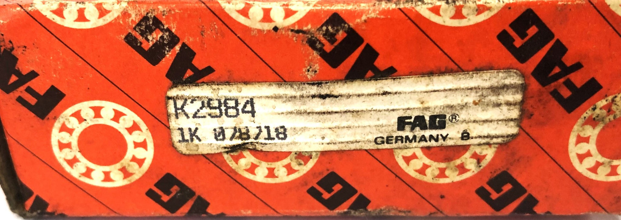 FAG Tapered Roller Bearing Cone K2984 NOS
