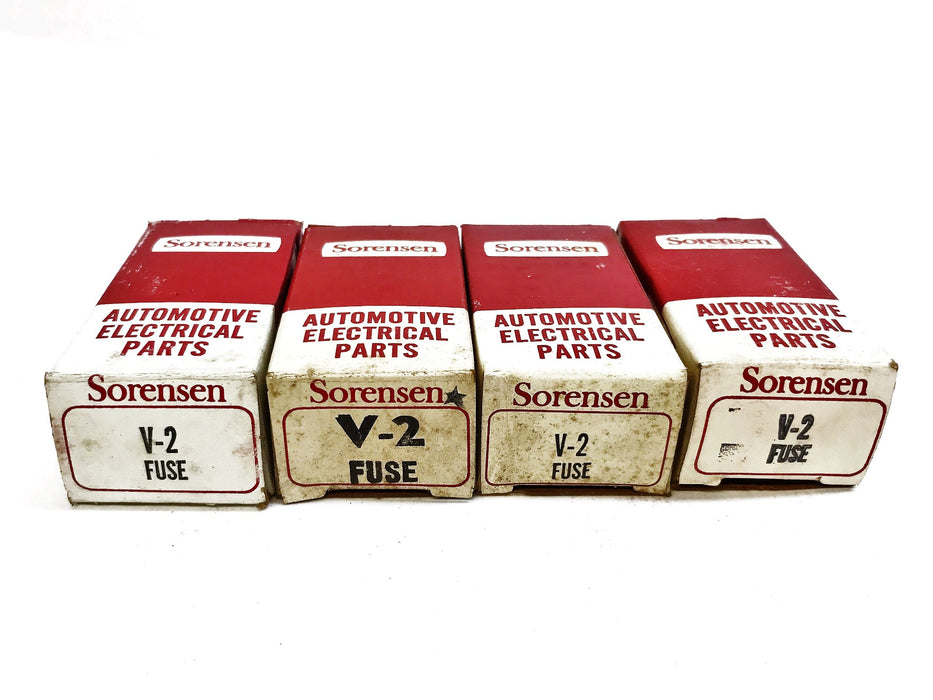 Sorensen Ignition Systems Fuse V-2 [Lot of 4] NOS