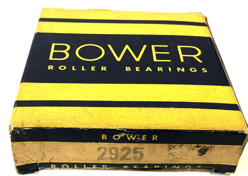 Bower Tapered Roller Bearing Cup 2925 NOS