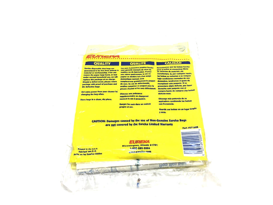 Eureka Pack of (3) Disposable Dust Bags 27160B (52320A) [Lot of 3] NOS