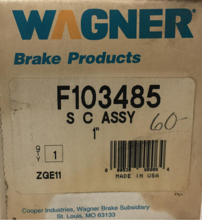 Wagner Clutch Slave Cylinder Assembly F103485 NOS