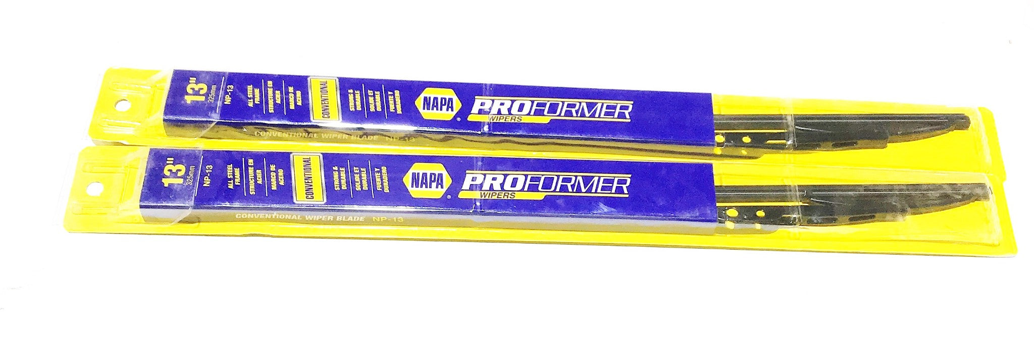 NAPA "ProFormer" Windshield Wiper Blade NP-13 [Lot of 2] NOS