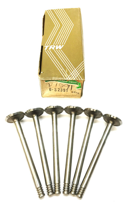 TRW Engine Intake Valve Set (6pcs) S2391 (V1591) NOS