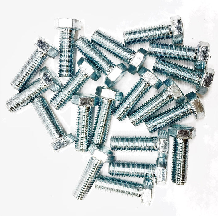Unbranded 1-1/2" X 1/2" Steel Hex Head Bolt [Lot of 20] NOS