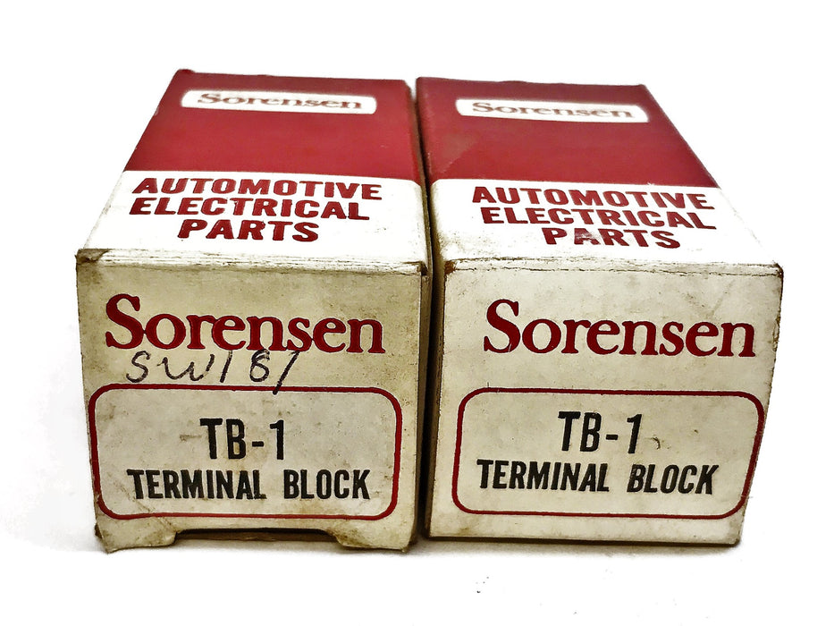 Sorensen Ignition Systems Terminal Block TB-1 [Lot of 3] NOS