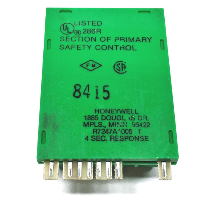 Honeywell 4 Second Response Plug In Amplifier R7247A1005 USED