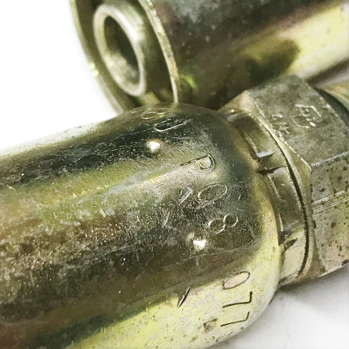 Eaton Weatherhead Straight Hydraulic Fitting 08U-P08 [Lot of 3] NOS