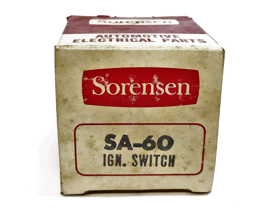 Sorensen Ignition Switch SA-60 NOS