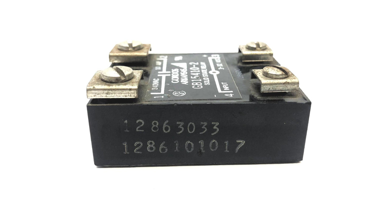 Gordos Arkansas Solid State Relay GB15410-2 NOS