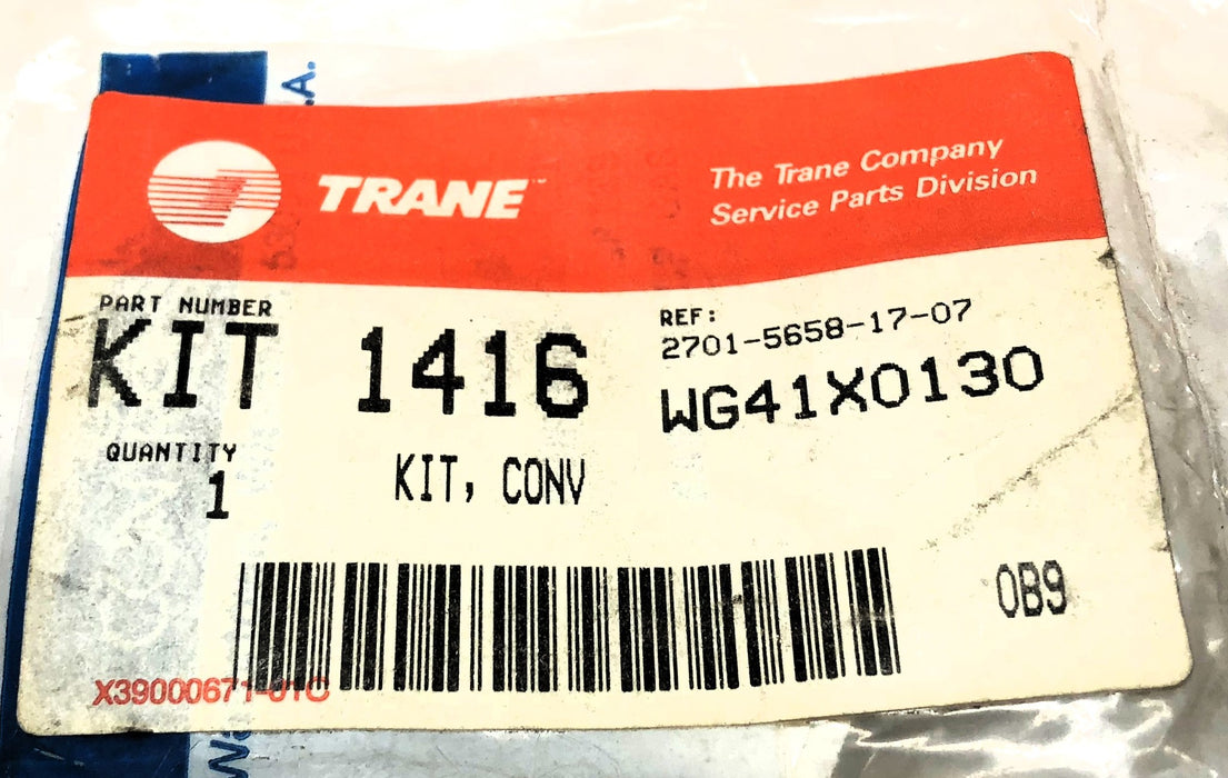 Trane Gas To Liquid Propane Conversion Kit 1416 (WG41X0130) NOS