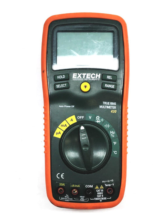 Extech Instruments Digital True RMS Multimeter 430 USED