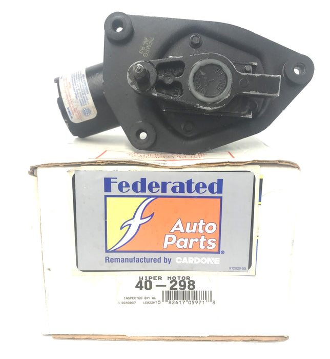 Federated Auto Parts Wiper Motor 40-298 REMANUFACTURED