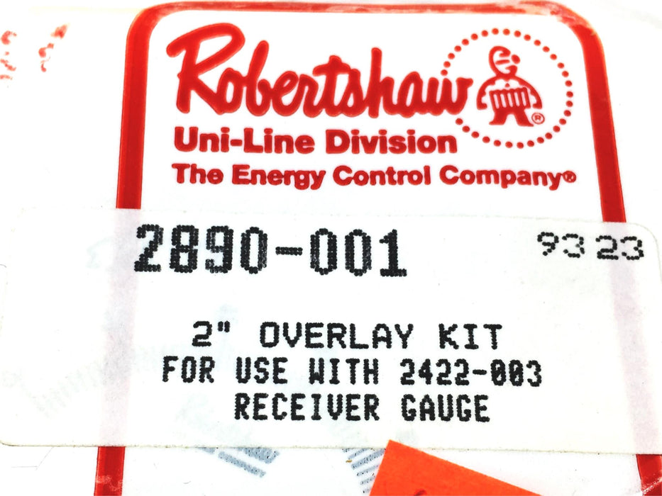 Robertshaw 2 In. Overlay Kit For 2422-003 Receiver Gauge 2890-001 [Lot of 3] NOS