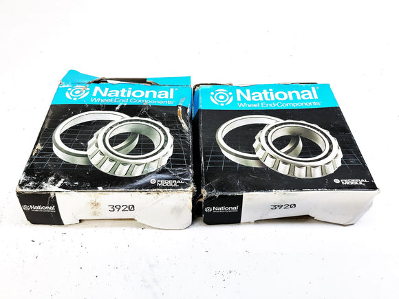 National Tapered Bearing 3920 [Lot of 2] NOS