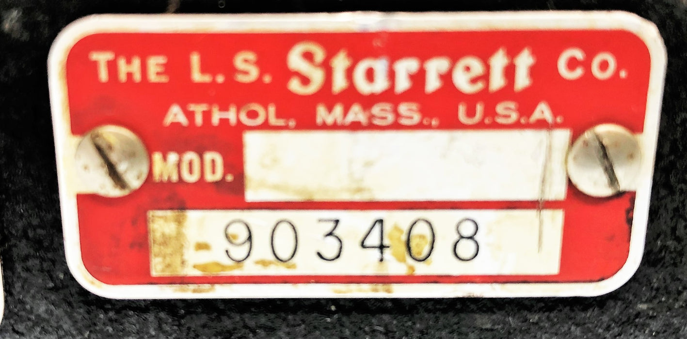 Starrett Adjustable Setting Master 903408 USED