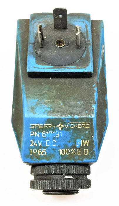 SPERRY/VICKERS 24VDC Solenoid Valve 617191 USED