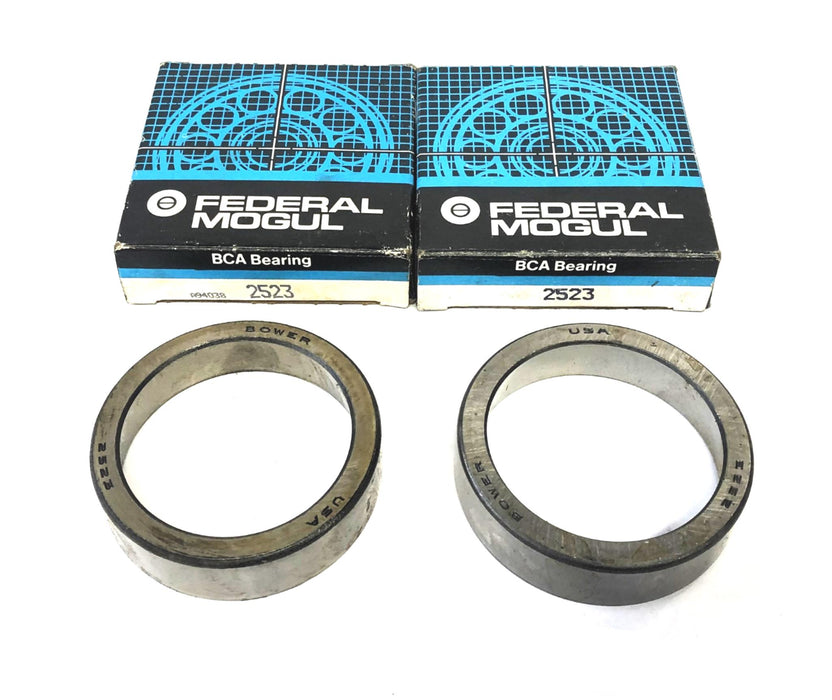 Bower Tapered Roller Bearing Cup 2523 [Lot of 2] NOS