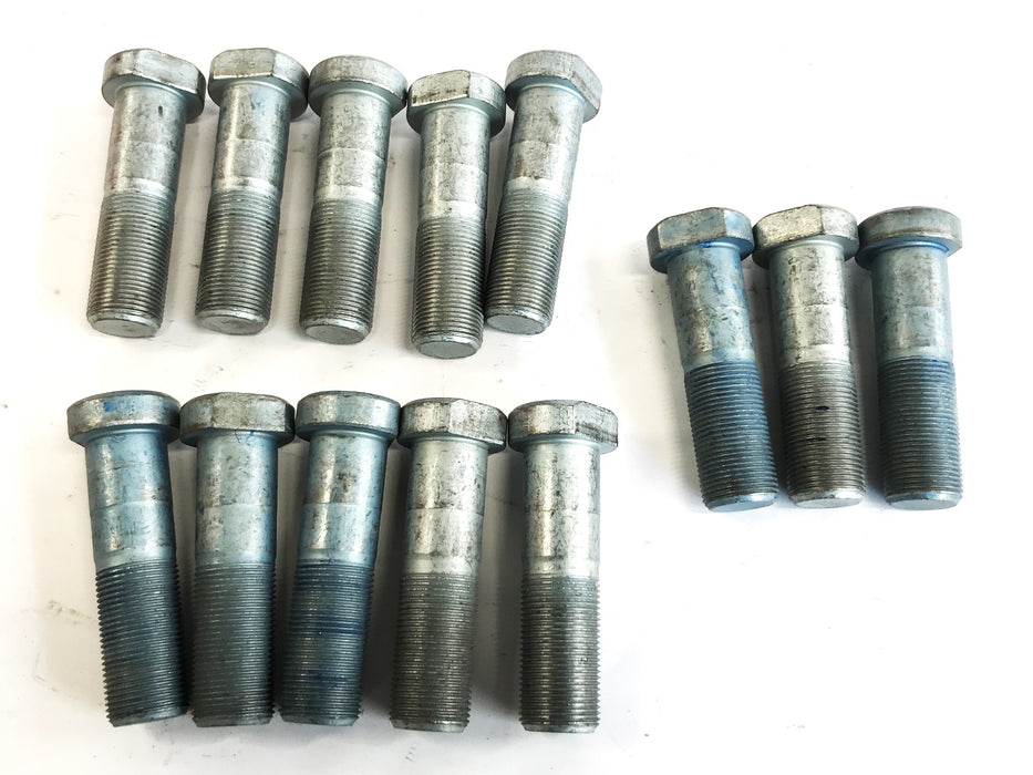 Unbranded M22 3 inch Clipped Head Wheel Bolt 10-9 [Lot of 13] NOS