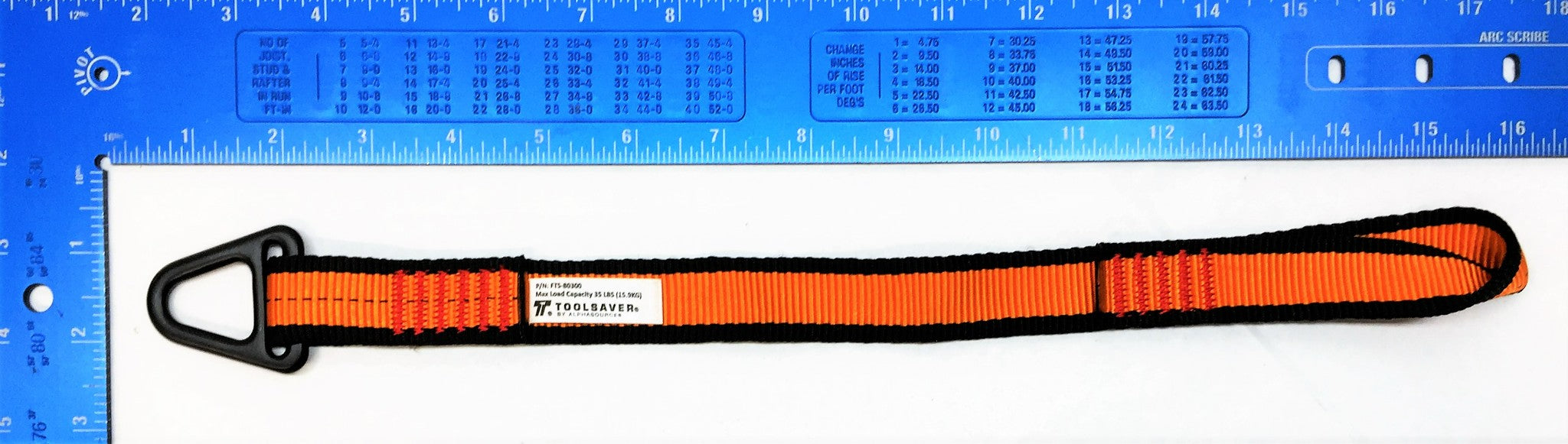 Alphasource/ ToolSaver Cinch Attachment with V-Ring 1" x 14" FTS-80300 NOS