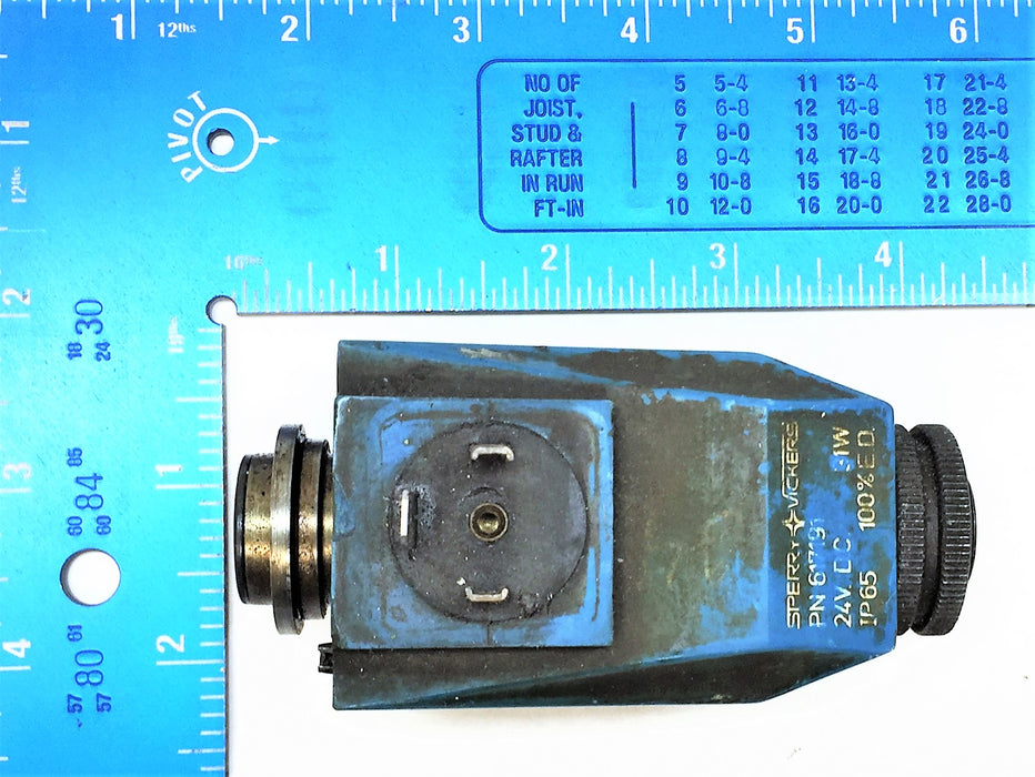 SPERRY/VICKERS 24VDC Solenoid Valve 617191 USED