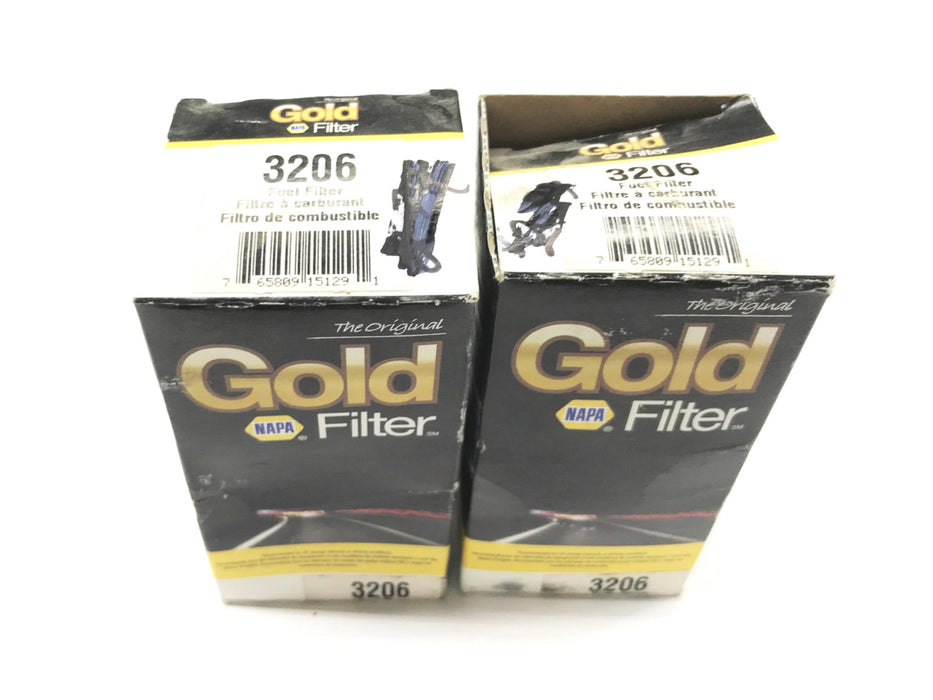 Napa Fuel Filter 3206 [Lot of 2] NOS