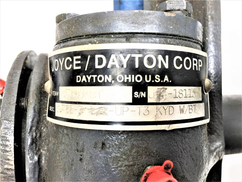 JOYCE DAYTON 2T Screw Jack 4" Stroke WJT62UKBT (WJT62-3-1/2-UP-T3 KYD W/BT) USED