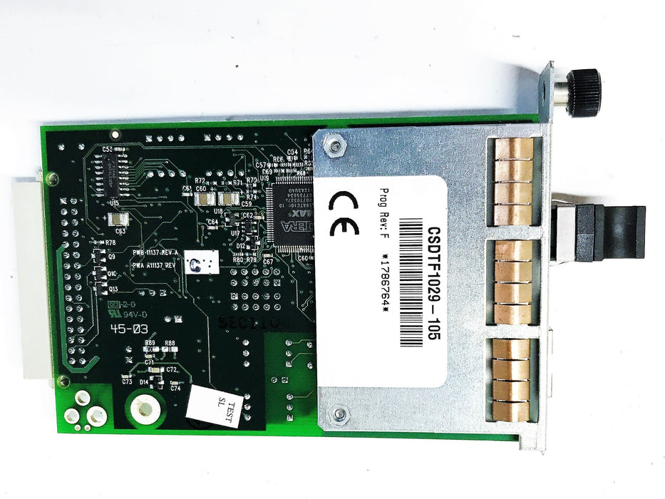 Transition Networks Slide-In-Module Media Converter CSDTF1029-105 NOS