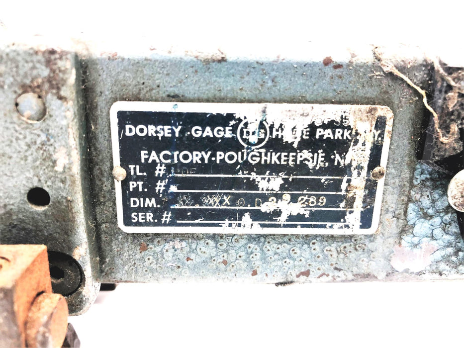 Dorsey Gage 35 Inch OAL Diameter Gage 29-289 USED