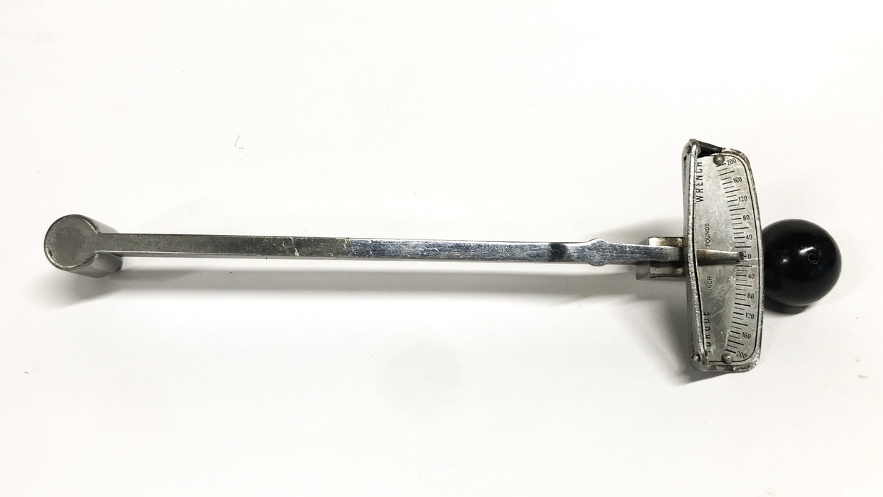 Sturtevant Richmont F Series 3/8 inch Flat Beam Torque Wrench F-200-1 USED