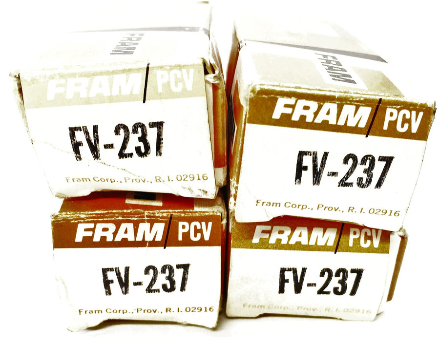 Fram PCV Valve FV237 [Lot of 4] NOS