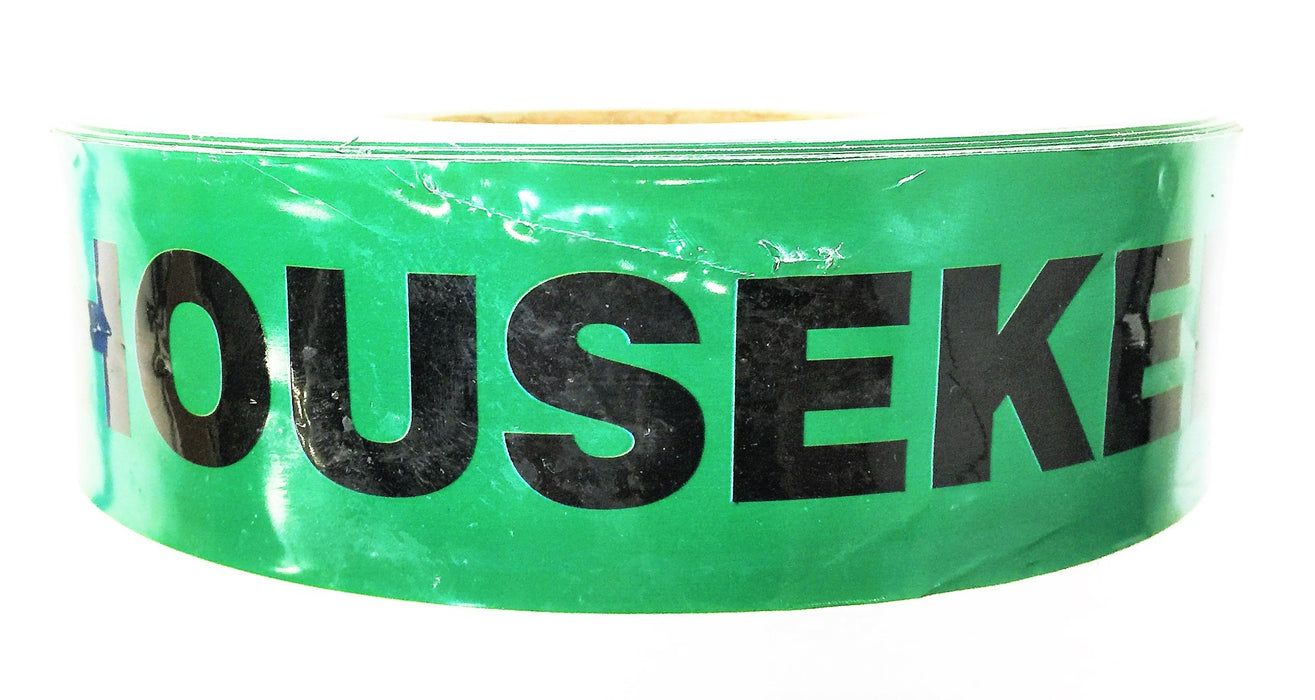 Unbranded 2" Green "Housekeeping" Tape NOS