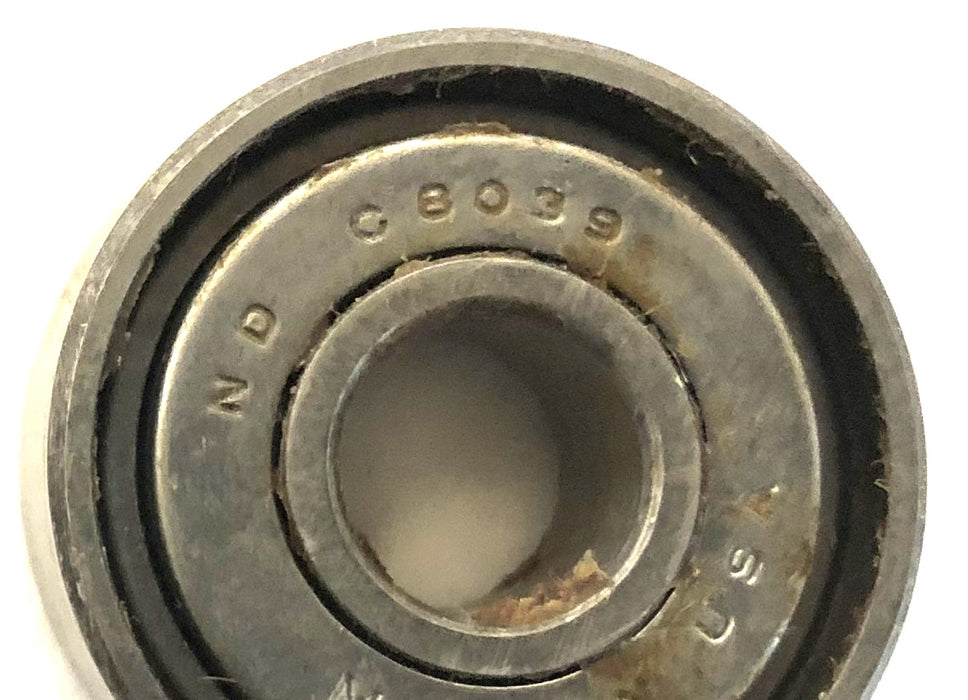 N.D Single Row Ball Bearing C8039 NOS