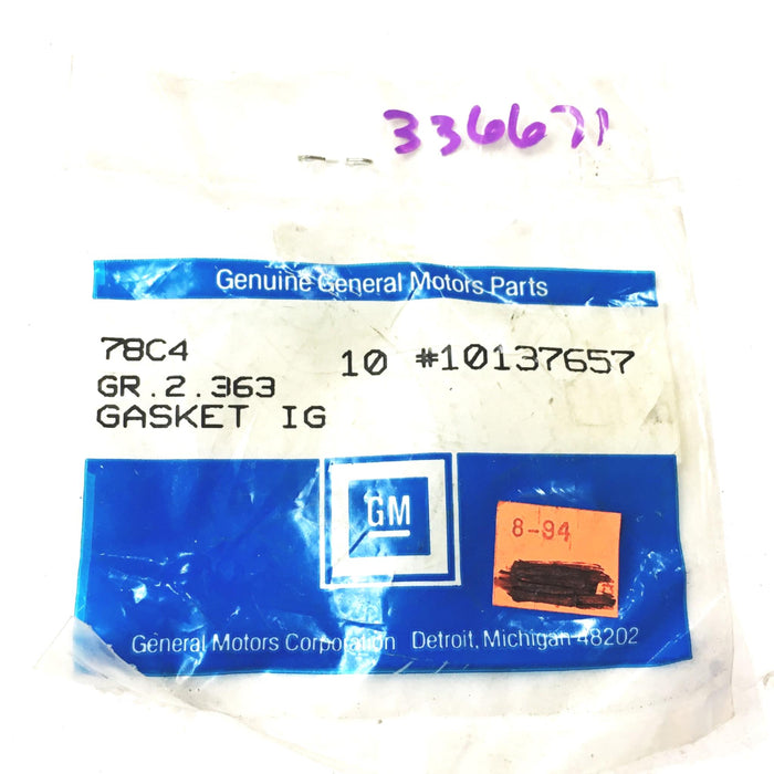 GM OEM Distributor Mounting Gasket 10137657 [Lot of 4] NOS