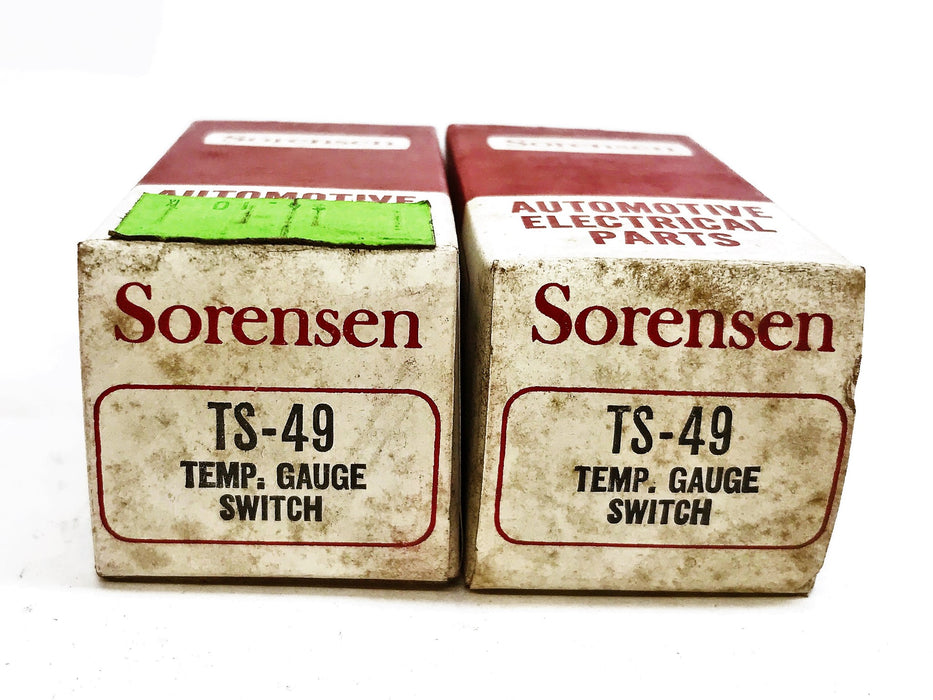 Sorensen Temperature Gauge Switch [Lot of 2] TS-49 NOS