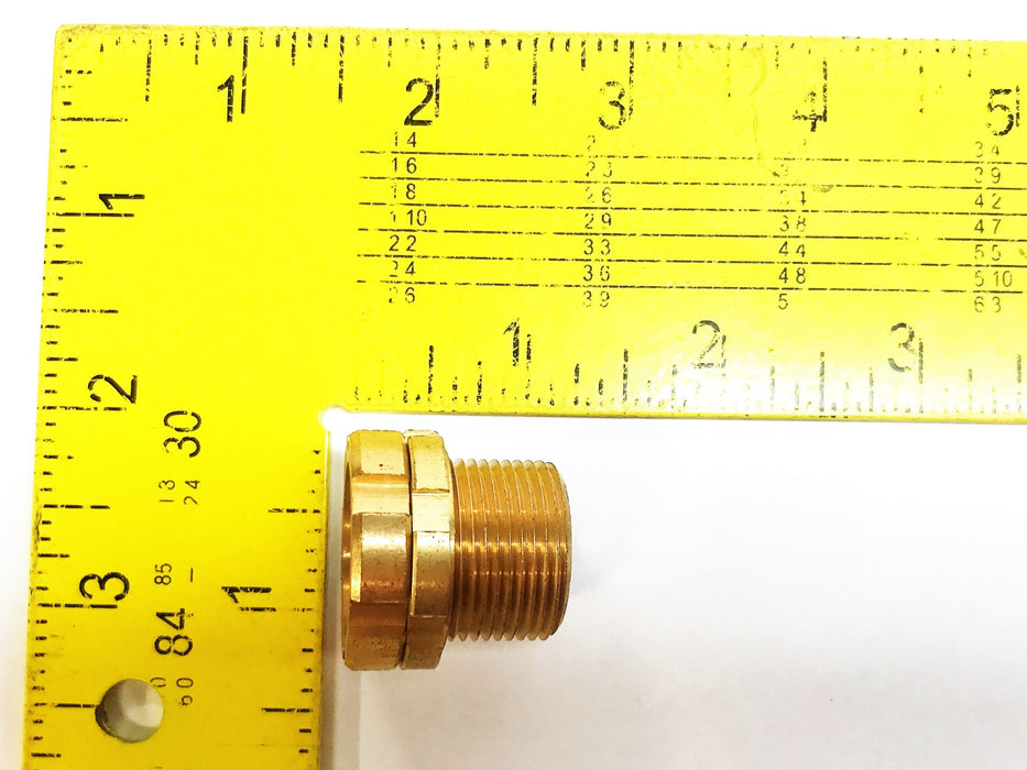 Unbranded Brass Port Sleeve Assembly Nut TM-3/50 NOS