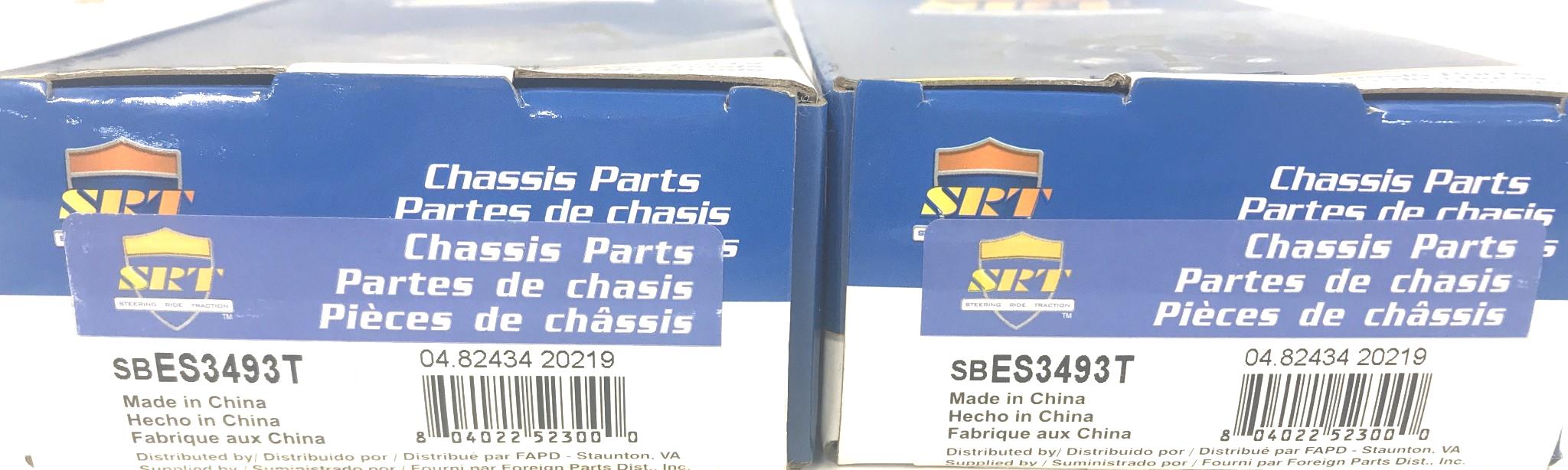 SRT Tie Rod End SBES3493T (ES3493) [Lot of 2] NOS