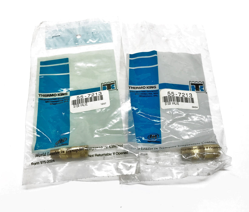 Thermo King OEM Valve Stem 55-7213 (557213) [Lot of 2] NOS