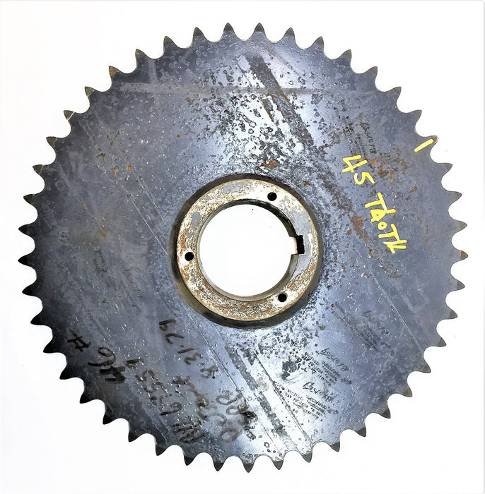 BROWNING 45-Tooth Roller Chain Sprocket 100R45 NOS