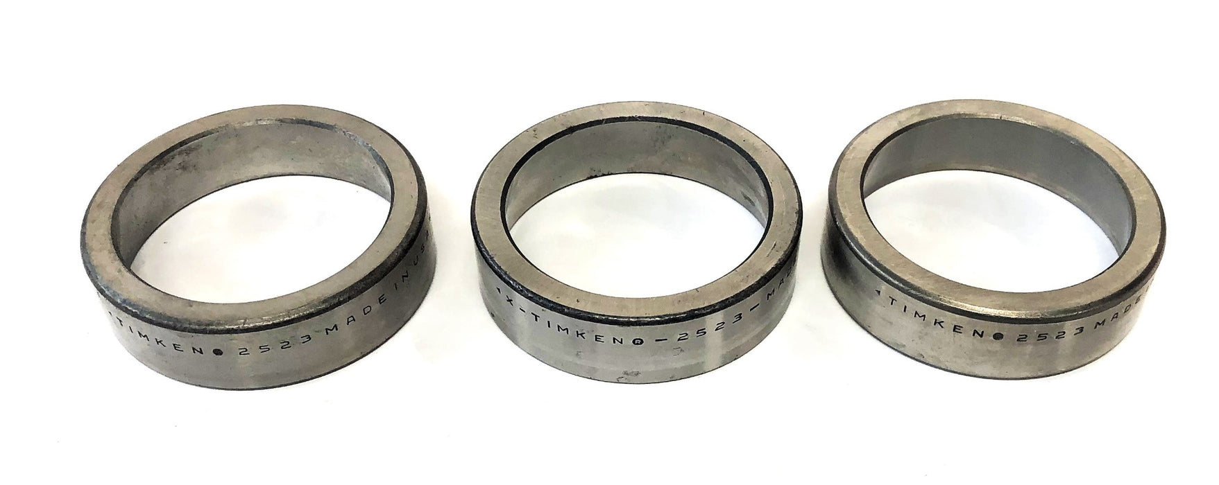 Timken Tapered Roller Bearing Cup 2523 [Lot of 3] NOS