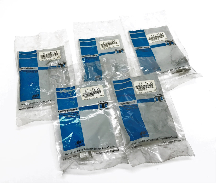 Thermo King OEM "6F" Connector 41-4284 (414284) [Lot of 5] NOS
