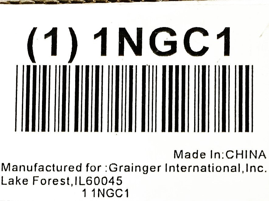 Grainger 0-250F/-20-120C Bimetal Thermometer 1NGC1 NOS