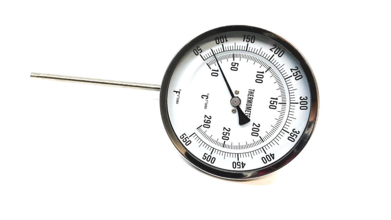 Grainger 50-550F/10-290C Bimetal Thermometer 1NGC2 NOS