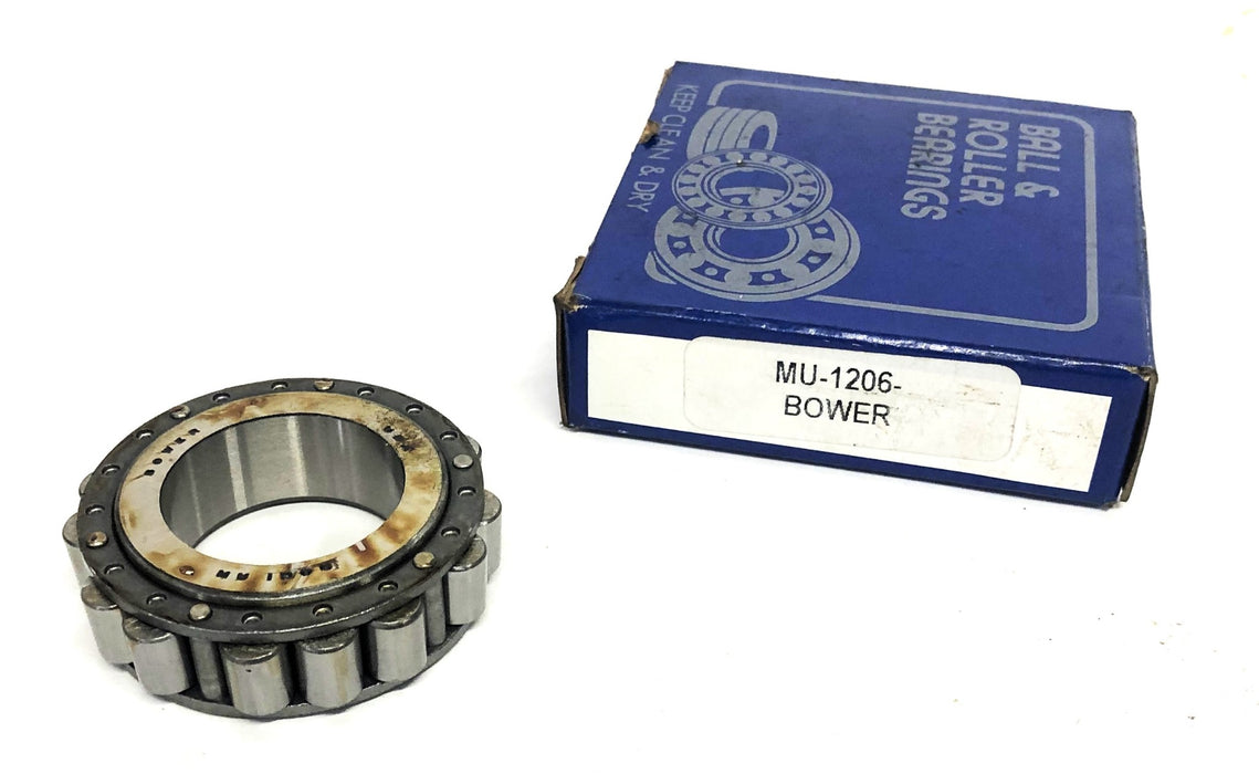 Bower Cylindrical Roller Bearing Roller Cage Assembly MU1206 NOS