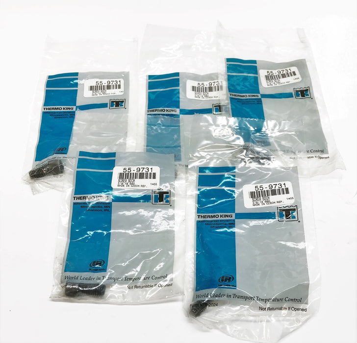 Thermo King OEM 3/8-16 SOCH Screw 55-9731 [Lot of 5] NOS