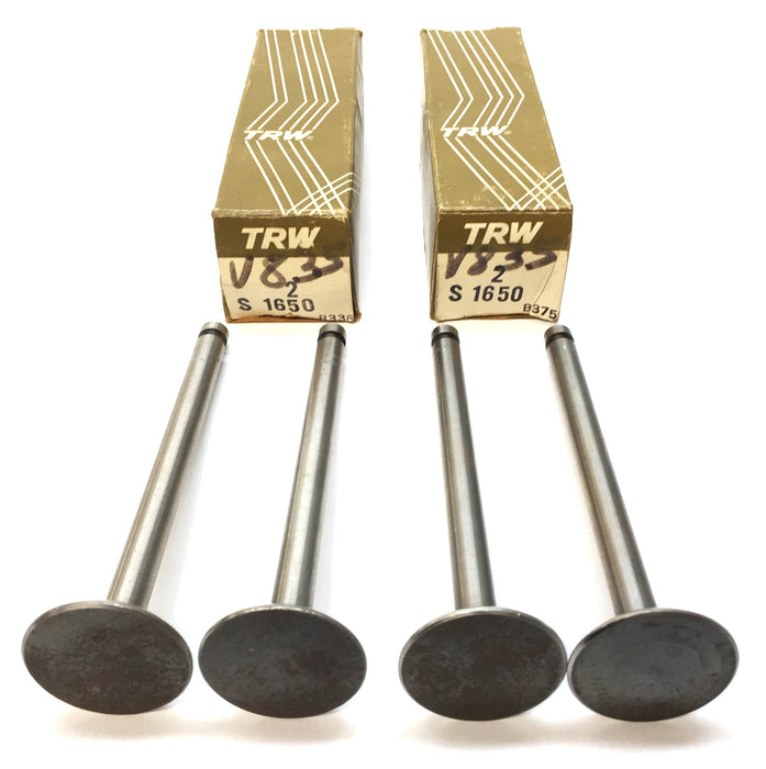 TRW Engine Intake Valve Set (2pcs) S1650 (V835) [Lot of 2] NOS